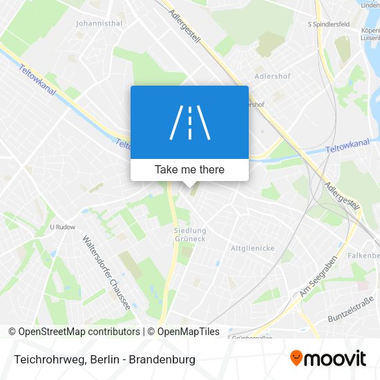 Teichrohrweg map