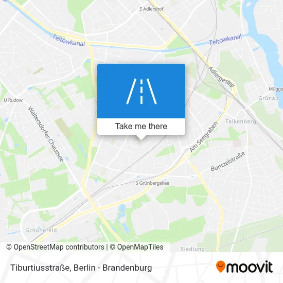 Tiburtiusstraße map