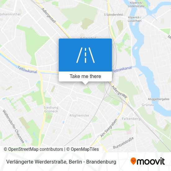 Verlängerte Werderstraße map