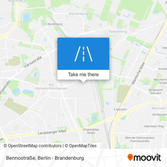 Карта Bennostraße
