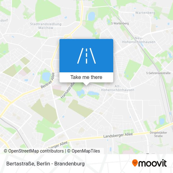 Bertastraße map