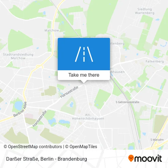 Darßer Straße map