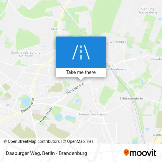 Dasburger Weg map