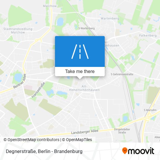 Degnerstraße map