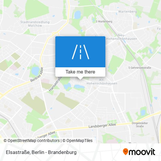 Elsastraße map