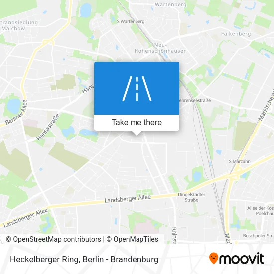 Карта Heckelberger Ring
