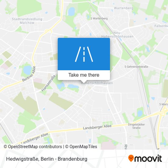Hedwigstraße map