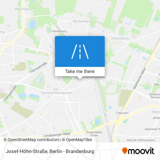 Josef-Höhn-Straße map