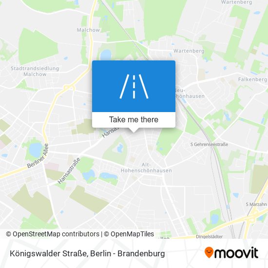 Königswalder Straße map