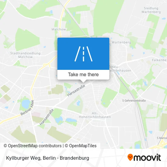 Карта Kyllburger Weg