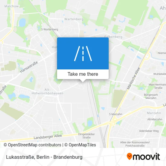 Карта Lukasstraße