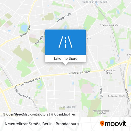 Neustrelitzer Straße map