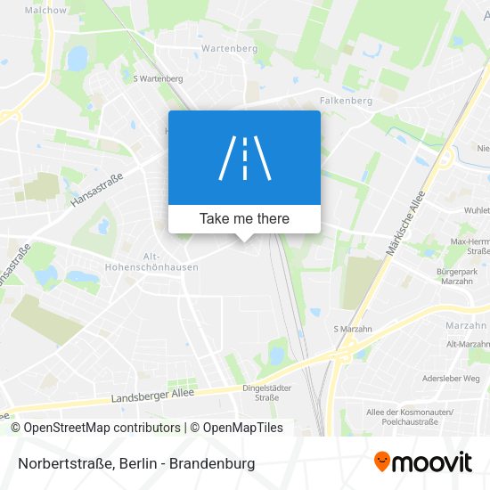 Norbertstraße map