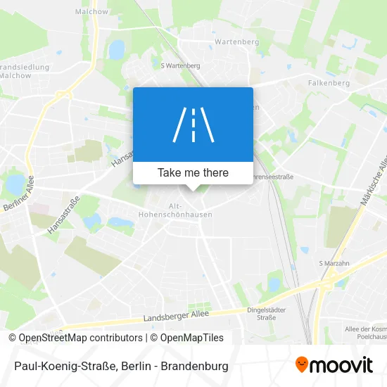 Карта Paul-Koenig-Straße