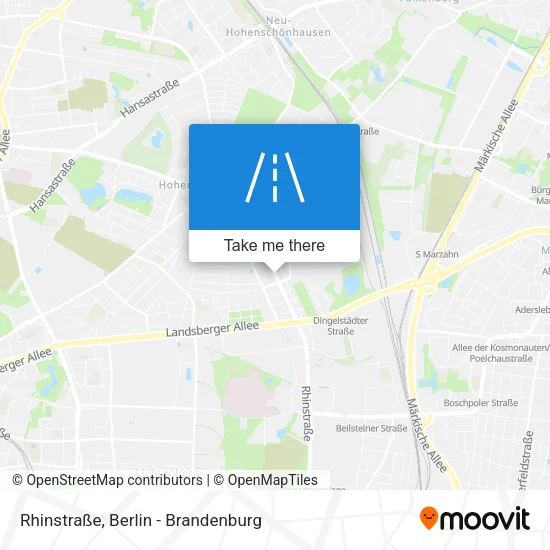 Rhinstraße map