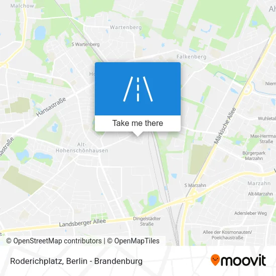 Карта Roderichplatz