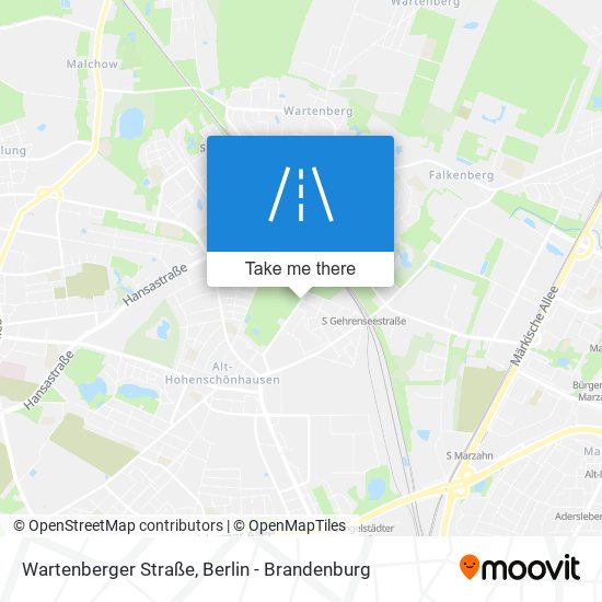 Wartenberger Straße map