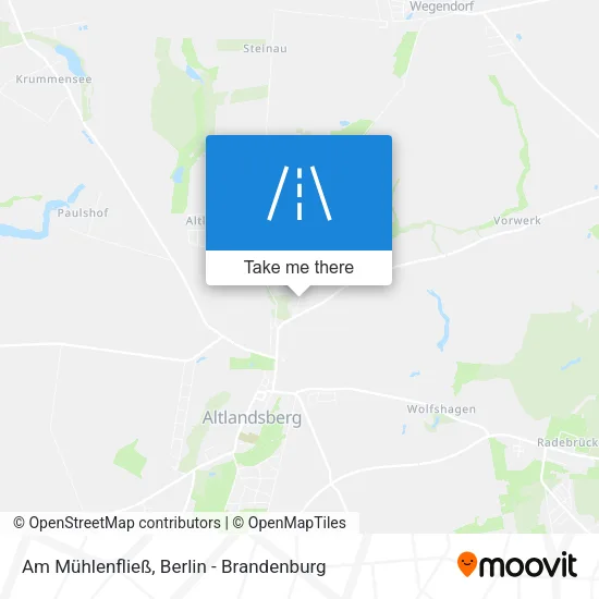 Карта Am Mühlenfließ