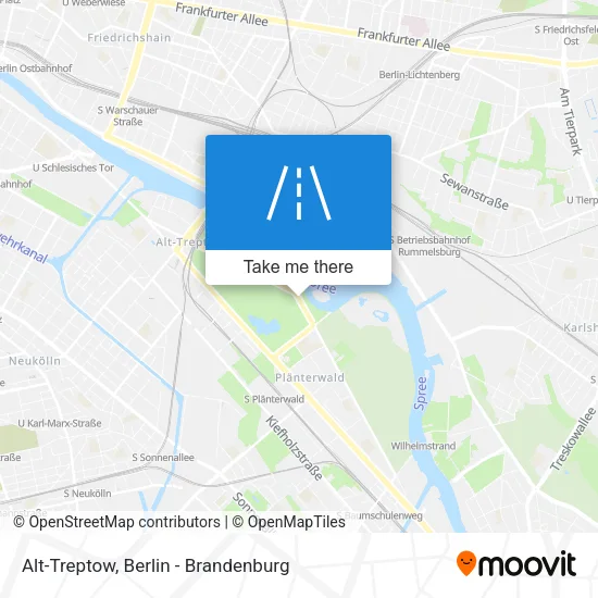 Карта Alt-Treptow