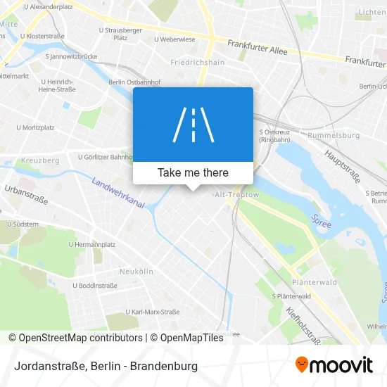Jordanstraße map