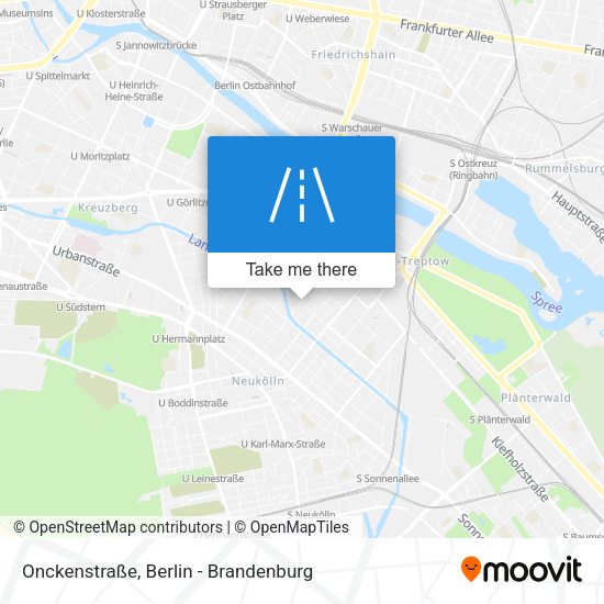 Onckenstraße map