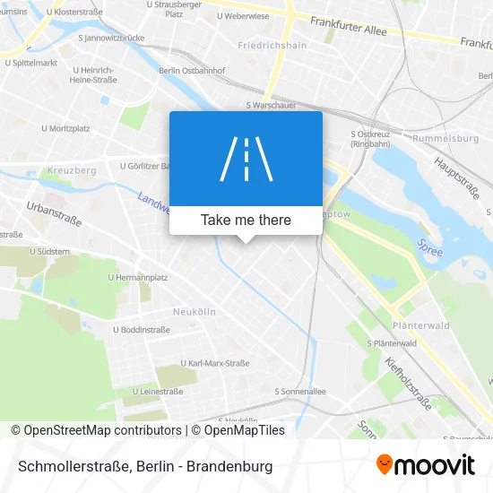 Карта Schmollerstraße