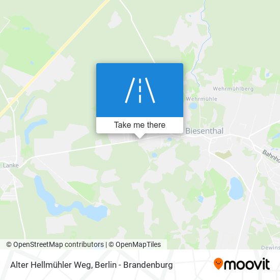 Alter Hellmühler Weg map