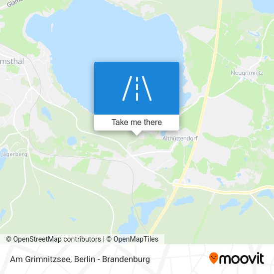 Am Grimnitzsee map