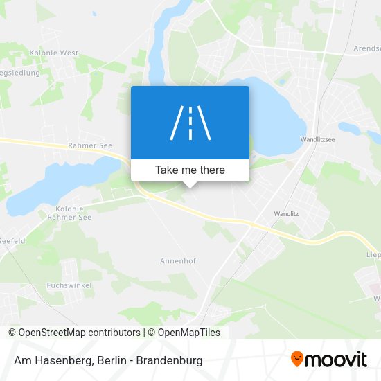 Am Hasenberg map