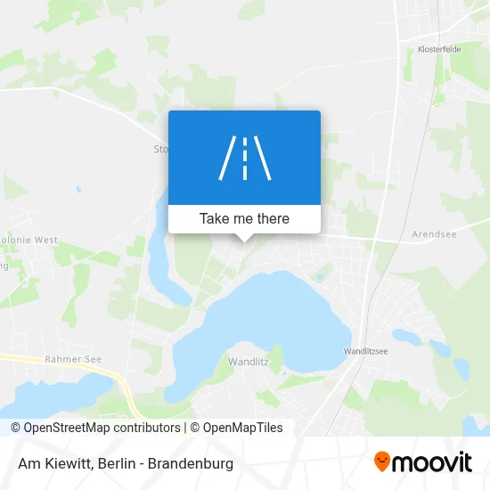 Am Kiewitt map