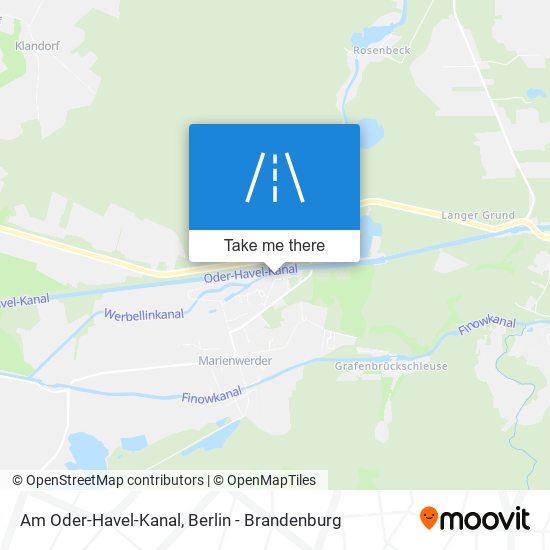 Am Oder-Havel-Kanal map