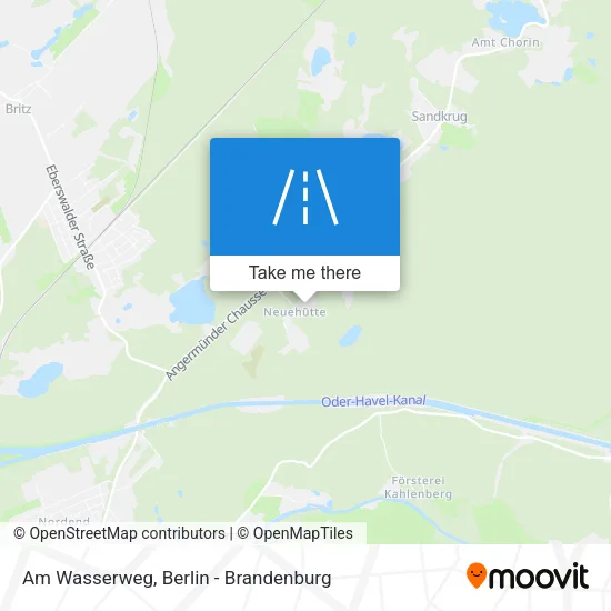 Карта Am Wasserweg