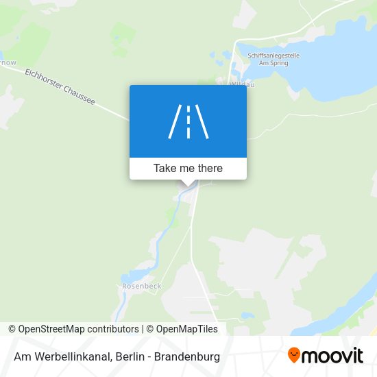 Am Werbellinkanal map