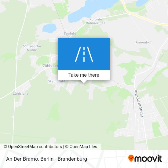 An Der Bramo map