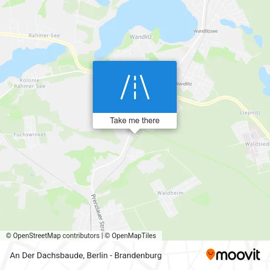 Карта An Der Dachsbaude