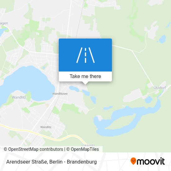 Arendseer Straße map