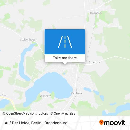 Карта Auf Der Heide