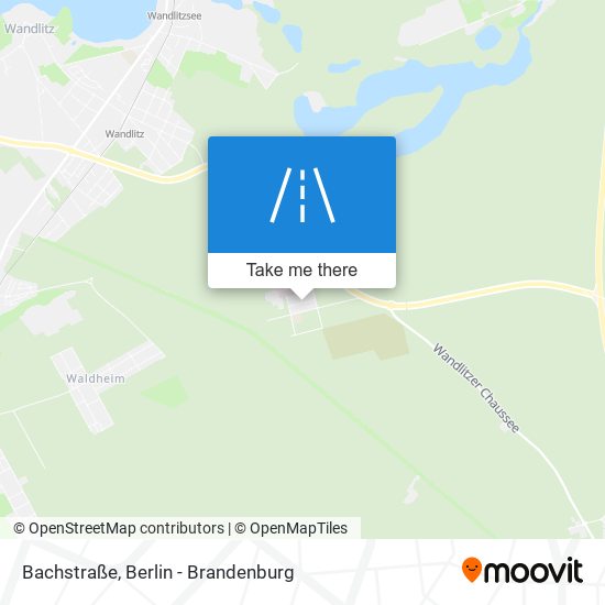 Карта Bachstraße