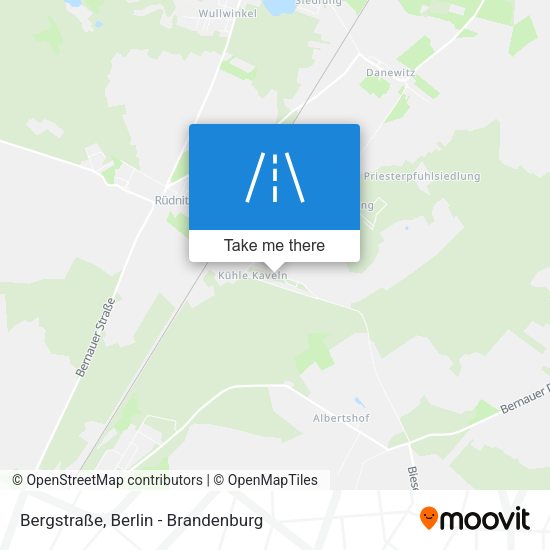 Bergstraße map
