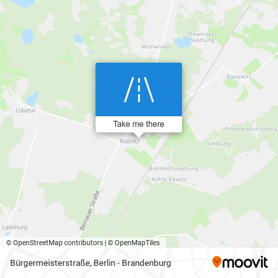 Bürgermeisterstraße map