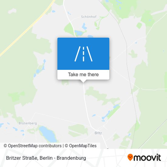 Britzer Straße map