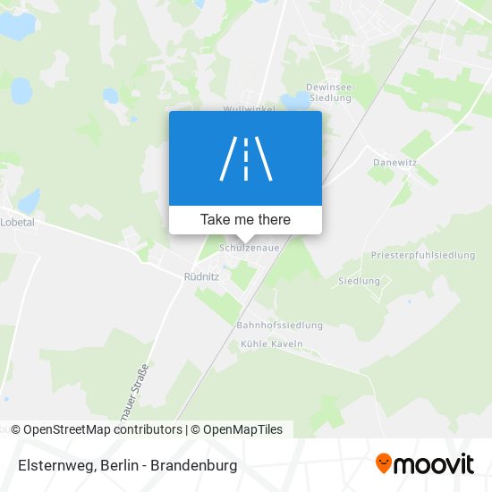 Elsternweg map