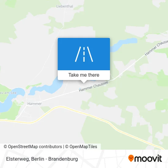 Elsterweg map