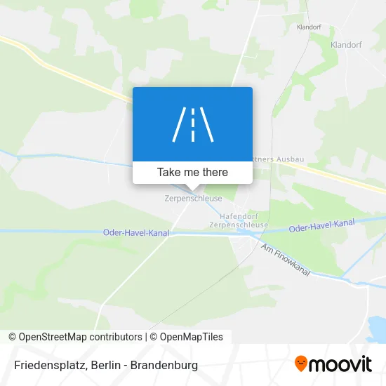 Friedensplatz map