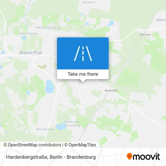 Карта Hardenbergstraße