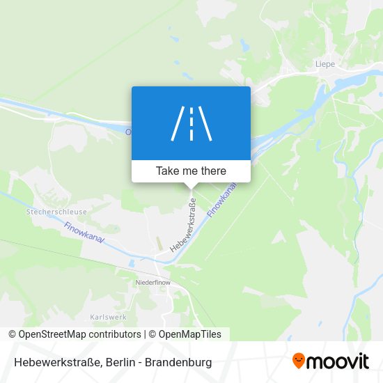 Hebewerkstraße map