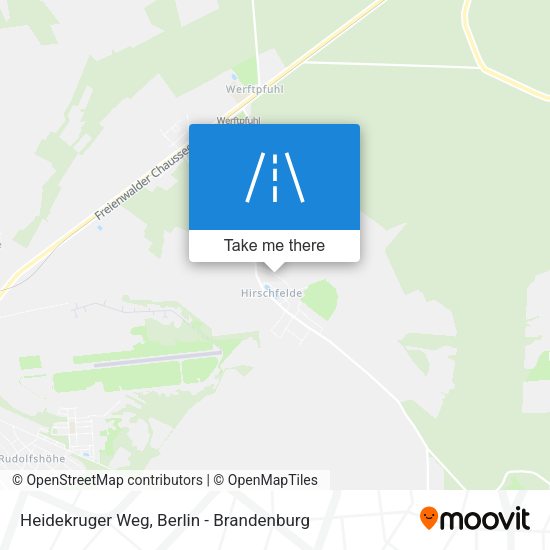 Heidekruger Weg map