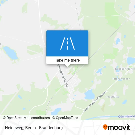 Карта Heideweg