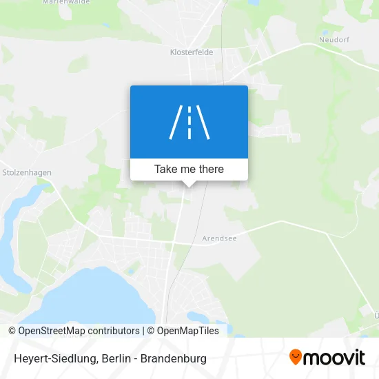 Карта Heyert-Siedlung