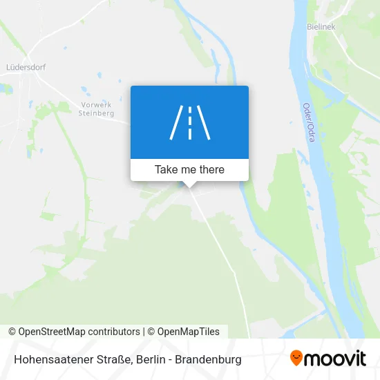 Карта Hohensaatener Straße